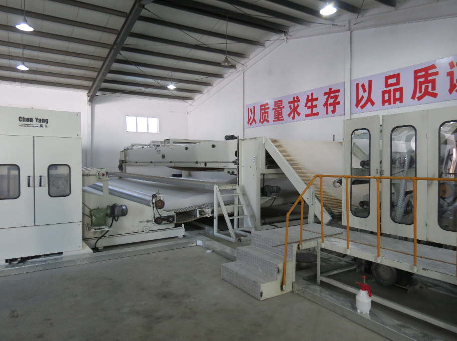 8.5m高速針刺土工布生產(chǎn)線